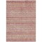 Homeroots 5' X 8' Rust And Coral Oriental Washable Indoor Outdoor Area Rug 616347 - alternate 9