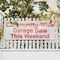 Signmission Community Wide Garage Sale this Weekend, 48 Inch x 120 Inch, Vinyl Banner B-120-30523 - alternate 5