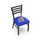Holland Bar Stool Co BlackLogo Chair, VinylSeat L00418KnsasU - alternate 1