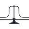 Z-Lite Melange Matte Black 3 Light Billiard 725-3MB-D12MB+HBR - alternate 5