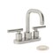 Symmons Dia 4 in. Centerset Two-Handle Bathroom Faucet with Push Pop Drain (1.0 GPM) SLC3512STNPP - alternate 1