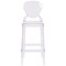 Flash Furniture Ghost Barstool with Tear Back in Transparent Crystal, PK4 4-OW-TEARBACK-29-GG - alternate 5