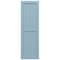 Ekena Millwork True Fit PVC Farmhouse/Flat Panel Combination Fixed Mount Shutters, Peaceful Blue, 12W x 46H, PR TFP101FC12X046SB - alternate 10