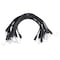 Mytee Products 21in Natural Rubber Tarp Bungee Straps Crimped Hooks -4 Boxes 200 Pcs, 4PK RS-21C-Nx4 - alternate 6