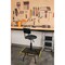 Performance Tool Pneumatic Stool w/Removable Backrest, Adjustable, Swivel Seat, 330lb W85016 - alternate 7