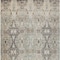 Homeroots 10' X 14' Linen Black And Brown Floral Washable Indoor Outdoor Area Rug 606247 - alternate 8
