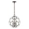 Jonathan Y Bee 13.5" 3-Light Modern Farmhouse Iron/Glass LED Pendant, Oil Rubbed Bronze/Clear JYL9925B - alternate 8