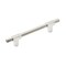 Amerock Urbanite 5-1/16 in 128 mm Center-to-Center Polished Chrome/Satin Nickel Cabinet Pull BP77812826G10 - alternate 1