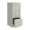 Hirsh 15 in W 3 Drawer Vertical File Cabinet, Light Gray 24857 - alternate 7