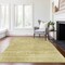 Homeroots 3' X 5' Gold Wheat And Beige Striped Washable Indoor Outdoor Area Rug 588082 - alternate 8