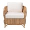 Bali & Pari Roma Seagrass and Rattan Armchair 265-14513-ZORO - alternate 9