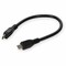 Add-On 1Ft Micro-Usb 2.0 (B) Male To Usb 2.0 (A) Female Black On-The-Go Cable USBOTG1F-AO - alternate 1