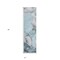Homeroots 8' Runner Teal Abstract Washable Non Skid Indoor Outdoor Runner Rug 559533 - alternate 6