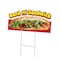 Signmission Banh Mi Sandwich Die Cut Yard & Stake outdoor plastic coroplast window, C-DC-1216-Banh Mi Sandwich C-DC-1216-Banh Mi Sandwich19 - alternate 1