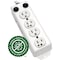 Tripp Lite Outlet Strip, Rack Mounted, 4 5-15R-HG, 5-15P-HG, 7 ft., White PS-407-HG-OEM - alternate 1