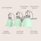 Jonathan Y Phineas 25.5" 3-Light Adjustable Farmhouse Bohemian Iron LED Vanity Light, Mint Green/Nickel JYL1116C - alternate 12