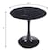 Leisuremod Bristol Round MDF Dining Table - Pedestal Base Kitchen Table, Modern Style BTBL-B40BLMT - alternate 8