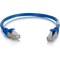 C2G 0.5FT/0.15M CAT6A SNAGLESS STP CABLE-BLU 973 - alternate 2
