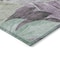 Homeroots 8' Lavender And Lilac Round Floral Washable Indoor Outdoor Area Rug 611116 - alternate 7