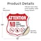Signmission Property Shield Sign No Food No Drinks N, 18 Inch X 18 Inch, Vinyl Decal SHI-D-18-455 - alternate 4