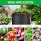 Ipower HealSmart Plant Grow Bags 10 Gallon, Tomoato Planter Pots with Handles, Black 2024 Version, 10PK GLGROWBAG10X5BLKV5X2 - alternate 5