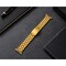 Elegani Stainless Steel Replacement Band with Clasp Compatible with Apple Watch 42mm, Yellow Gold B5LS-YGD-42mm - alternate 4
