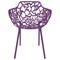 Leisuremod Modern Devon Aluminum Armchair, Purple DCA23PU - alternate 6