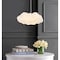 Jonathan Y Zephyr 23" 2-Light Modern Contemporary Silk LED Cloud Pendant, White JYL9073A - alternate 8