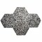 Apollo Tile Amalfi 9x8 in. Black with Amber Pearl flecks Glossy Shell, Terrazzo Hexagon Tile, 5PK APLAQT8803HXBLK - alternate 7