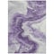 Homeroots 10' X 14' Purple And Silver Abstract Washable Indoor Outdoor Area Rug 618345 - alternate 7