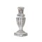 Homeroots Set of Four White Washed Resin Tabletop Candle Sticks, 4PK 517605 - alternate 9