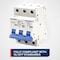 Automation Systems Interconnect 1 Amp, 3 Pole, 480Vac, Trip Curve: C, DIN Rail Mount-Miniature Circuit Breaker, 52mm Width, UL1077 NDB2-63C1-3 - alternate 7