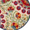 Homeroots 8' Navy Blue Beige Green Blue And Red Round Floral Indoor Outdoor Area Rug 546786 - alternate 7