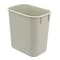 Acrimet Wastebasket, Deskside Bin, 3.25 Gallon/13 Quart/ 12 Liter (Plastic) (Gray Color), 4PK 576.1 - alternate 7