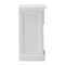 Homeroots 24" White Solid Wood Two Drawer Nightstand 397615 - alternate 8