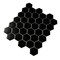 Msi Black Hexagon 11.63 In. X 12.75 In. X 6Mm Matte Porcelain Mesh-Mounted Mosaic Tile, 15PK ZOR-MD-0345 - alternate 4