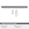 Amerock Revolve 5-1/16 inch (128mm) Center-to-Center Polished Chrome Cabinet Pull, 10PK 10VMP3685326 - alternate 5