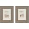 Homeroots Set Of Two Westport Coast Silver Framed Print Wall Art, 2PK 525766 - alternate 1