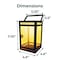 Techko Portable Solar Lantern Clear Panel STL-204-1 - alternate 8