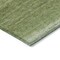 Homeroots 3' X 5' Green And Ivory Abstract Washable Indoor Outdoor Area Rug 599952 - alternate 6