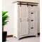 Homeroots 54" Brown And White Solid Wood Four Drawer Combo Dresser 524567 - alternate 7