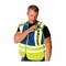 Pip ANSI Type P Class 2 Public Safety Vest, POLICE Logo 302-PSV-BLU-2X/5X - alternate 3