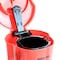 Better Chef 4 Cup Compact Coffee Maker in Red with Removable Filter Basket IM-107R - alternate 5