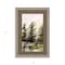 Homeroots Evergreen Silver Framed Print Wall Art 525305 - alternate 3