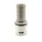 Firesafe 2-1/2" Male Camlock Coupler x 2-1/2" Hose Barb Aluminum Fitting - Style E 8613022 - alternate 5