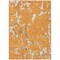 Homeroots 3' X 5' Orange Brown And Ivory Striped Washable Indoor Outdoor Area Rug 600912 - alternate 7