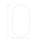 Skutchi Designs Racetrack Conference Table With Power Unit, 48 in W, 84 in L, White HAR-RAC-48X84-DOU-W960-ESIL - alternate 9