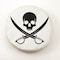 Holland Bar Stool Co 27" x 8" Jolly Roger (Clean) Tire Cover TCJJlyRgCWT - alternate 1