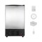 Vevor Under Counter Ice Maker 15 LBS/Day Crescent Ice Maker and 11LBS Storage Bin ZB-28 - alternate 1