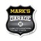 Signmission Mark's Garage I Can Fix Everything But Stupid, 18 Inch X 18 Inch, Plastic Sign SHI-P-18-490-MARK - alternate 1